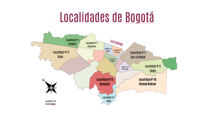 mapa localidades bogotÁ